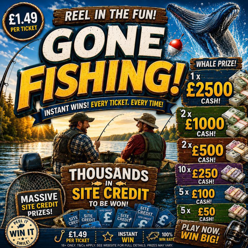 GONE FISHING INSTANT WIN