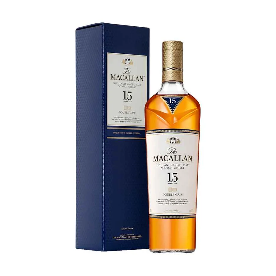 MACALLAN 15 YEAR OLD DOUBLE CASK SINGLE MALT