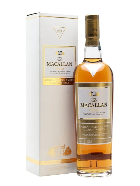 MACALLAN GOLD 15 YEAR OLD SPEYSIDE SINGLE MALT