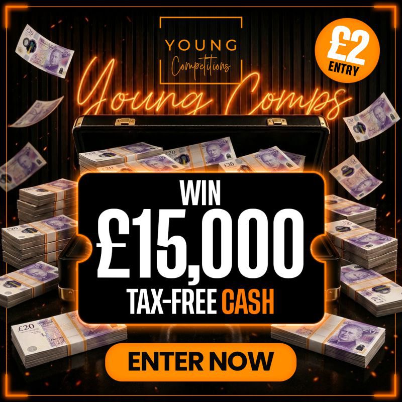 £15,000 CASH DRAW!