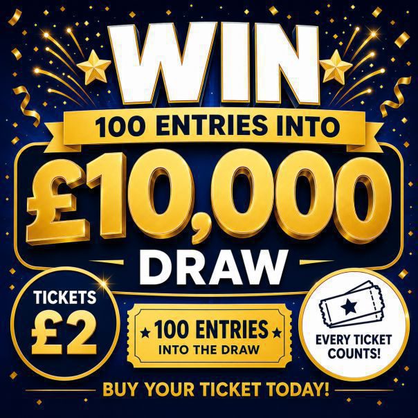 £2 Mini Draw - 100 Entries to £1K