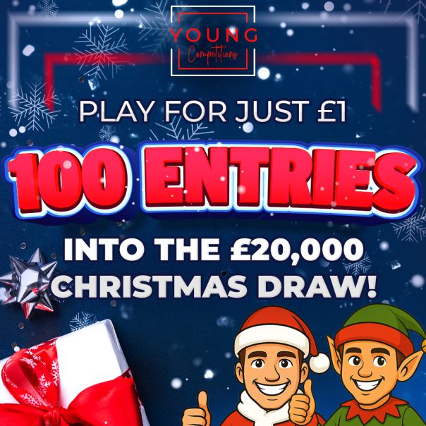 £1 Mini Draw - 100 Entries to £20K